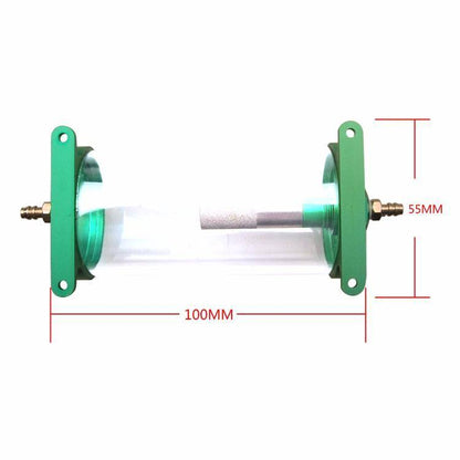 125/250ML CNC Bright Bubbleproof Air Trap Tank for Gasoline Engine Turbojets