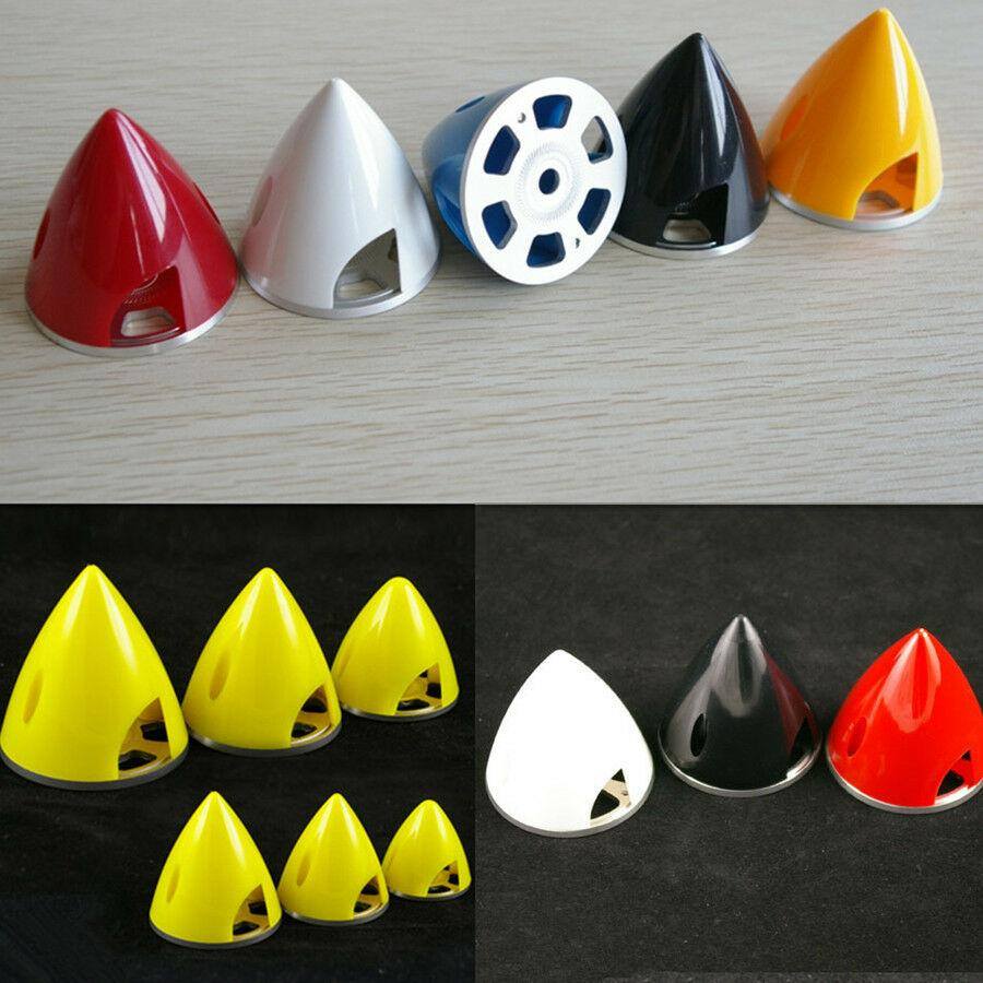 1.75" 44.5mm Plastic Prop Spinner With Aluminum Back RC Airplane Spinner