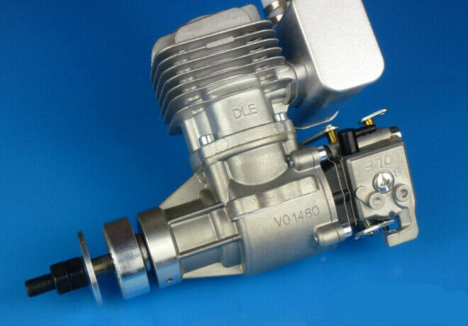 DLE20RA 20CC Rear Exhaust Gasoline Engine with Electric Igniton&Muffler Updated