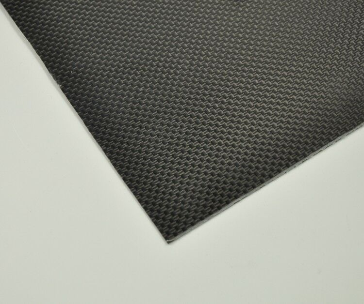 300x500x0.3mm Carbon Fiber Plate/Panel/Sheet 3K Plain Weave High Glossy Surface
