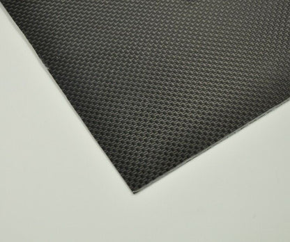 300x500x0.3mm Carbon Fiber Plate/Panel/Sheet 3K Plain Weave High Glossy Surface