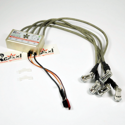 RCEXL 5 Cylinder Radial Gas Engine Ignition CDI for NGK CM6 10MM 90Degree 6-9.6V