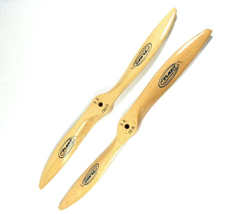 21x10 Wood Propeller 3D Prop Gas Wood Laminated CW Propeller for Model Aircraft