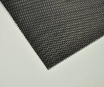200x250x1mm Carbon Fiber Plate Panel Sheet 3K Plain Weave High glossy surface