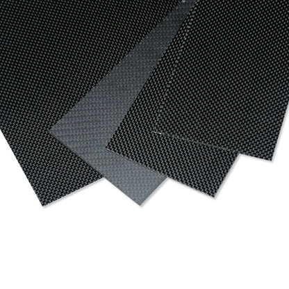 300x500x0.3mm Carbon Fiber Plate/Panel/Sheet 3K Plain Weave High Glossy Surface