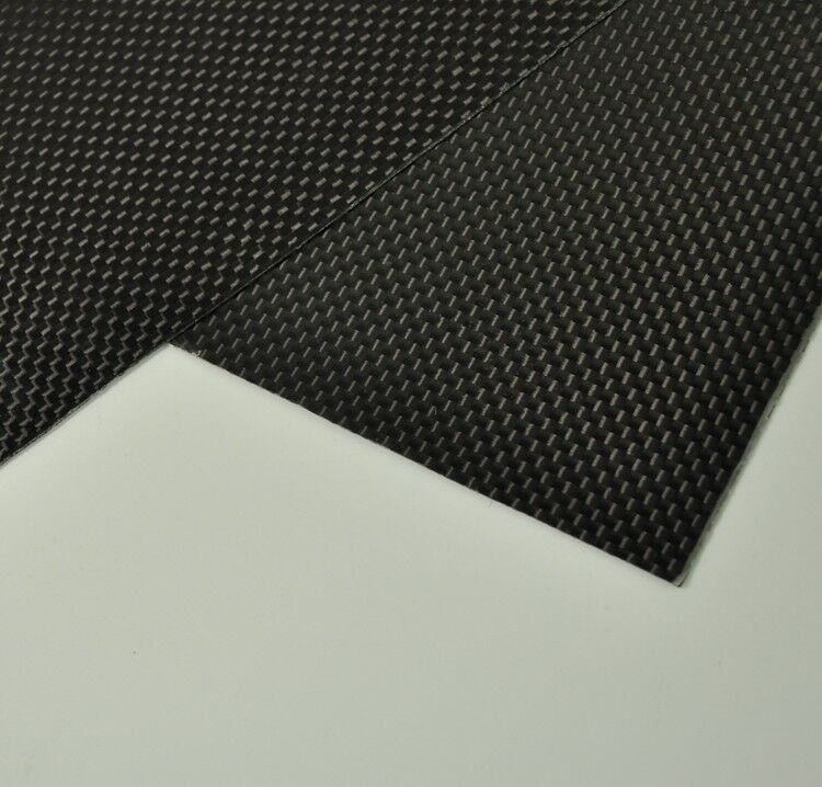 250x250x0.5mm Carbon Fiber Plate/Panel/Sheet  3K Plain Weave High glossy surface