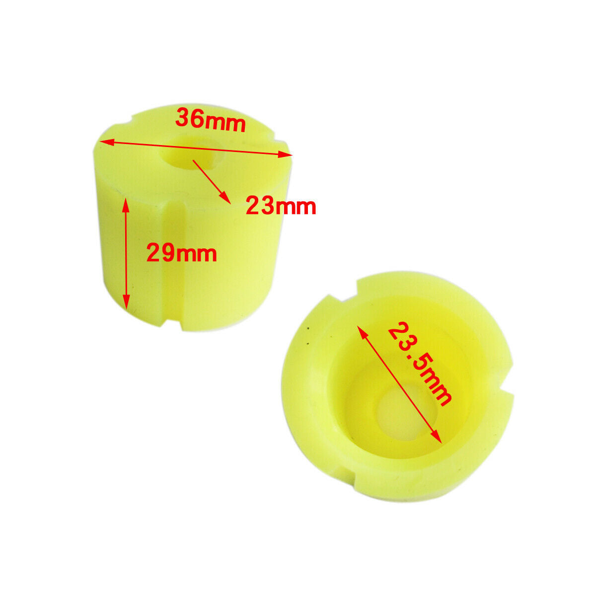 Rubber Cap 36mm*24mm*30mm Metal Cone for TOC Roto Terminator Starter