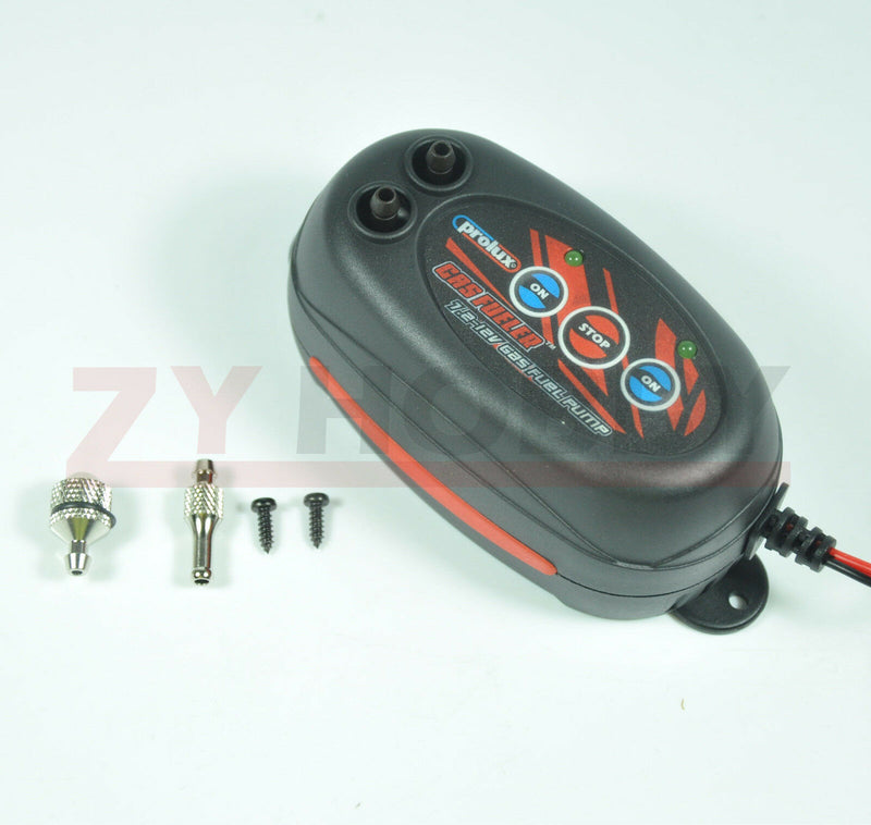 Prolux PX1673 Fast 7.2-12V Electric Gas Fuel Pump for Gasoline Nitro Engine