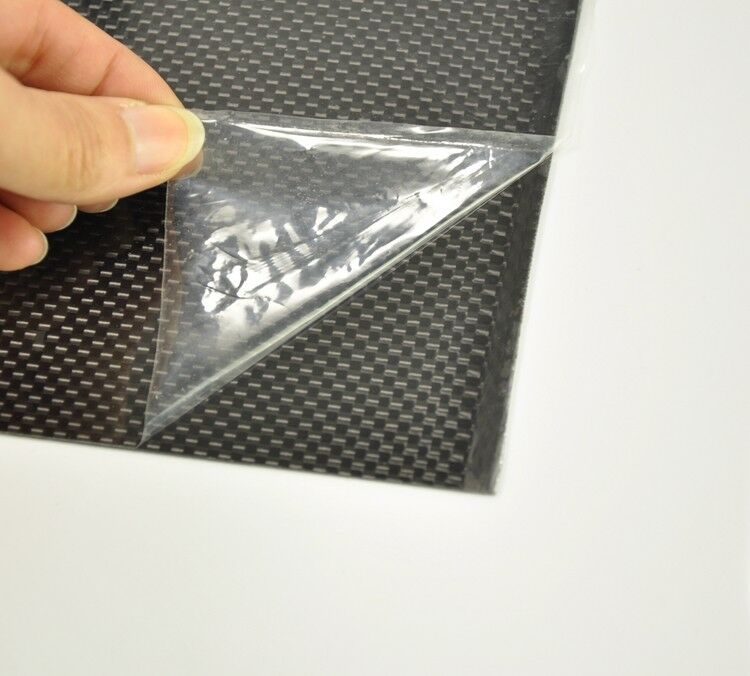 300x500x0.3mm Carbon Fiber Plate/Panel/Sheet 3K Plain Weave High Glossy Surface