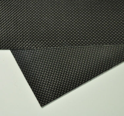 300x500x0.3mm Carbon Fiber Plate/Panel/Sheet 3K Plain Weave High Glossy Surface
