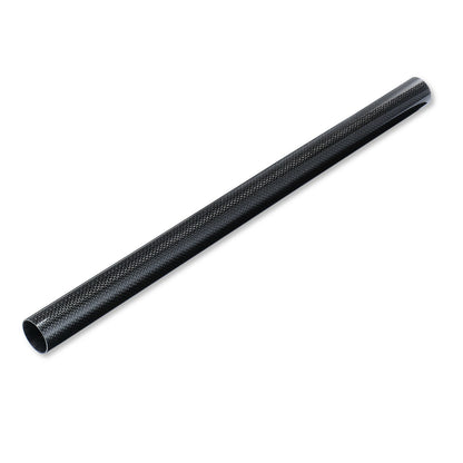 2pcs 3K Carbon Fiber Tube 14*16*500mm Glossy Surface Length 500mm Black