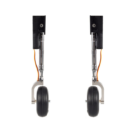 2pcs Main Electric Servoless Retract Landing Gear For 5-6kg Zero Flighter Plane