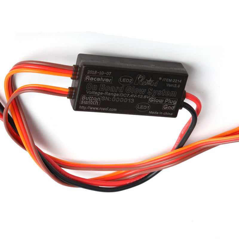 RCEXL on Board Glow System for Nitro Engine New Version W/ Heat Sink and Cover