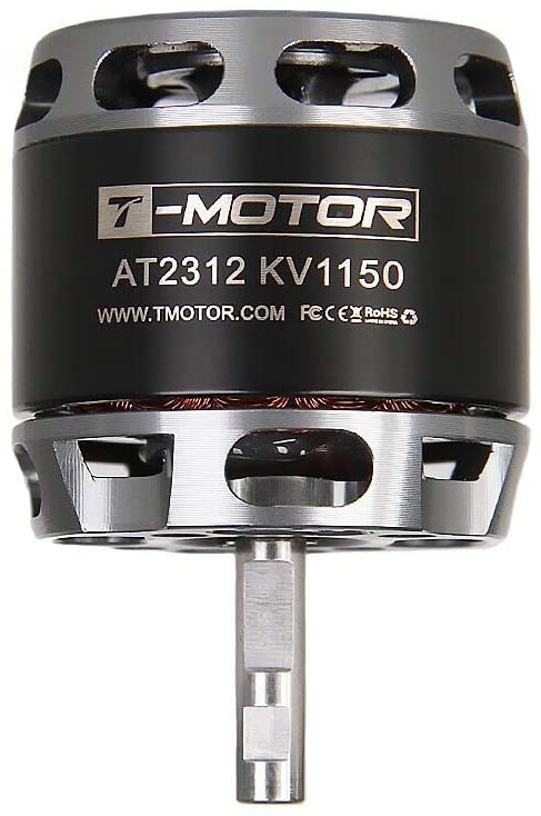 Brushless Motor for RC Fixed Wing Airplane Drone T-Motor Brushless Motor AT2312 Long Shaft 1150KV 1400KV