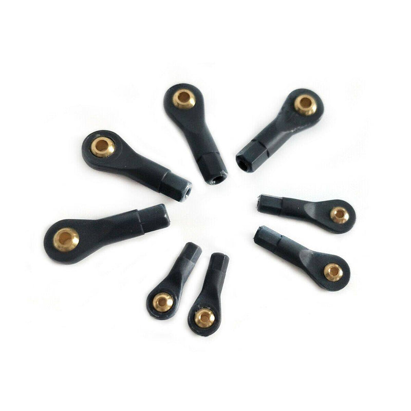 10pcs M2 M2.5 M3 RC Single / Dual Ball Joint Link Rod End With Screw Set