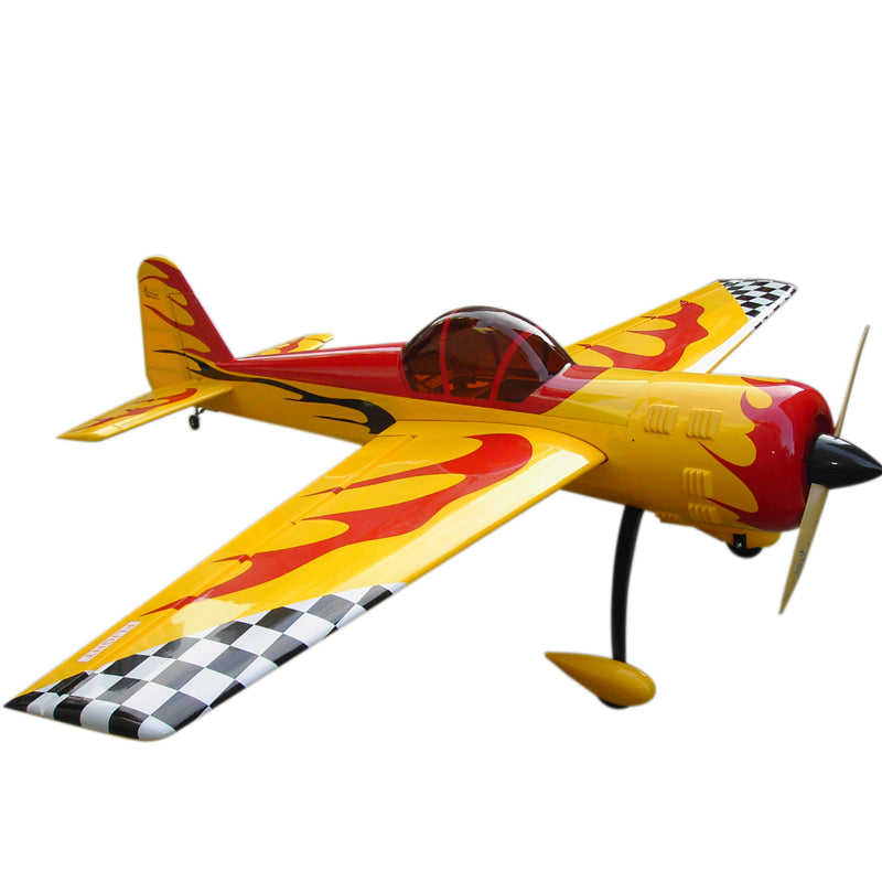 YAK55 86.6inch 50cc 6 Channel RC Gasoline Airplane Fix-Wing Aircraft Model Yellow ARF