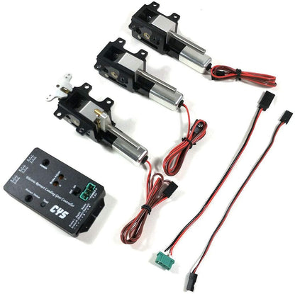 CYS-R2090 Electric Retract Landing Gears Landing Up for 6kg-12kg RC Airplane,1set 3gear Electric Retract w/Axle