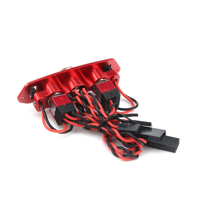Heavy Duty Metal CNC Alloy Dual Power Switch with Fuel Dot