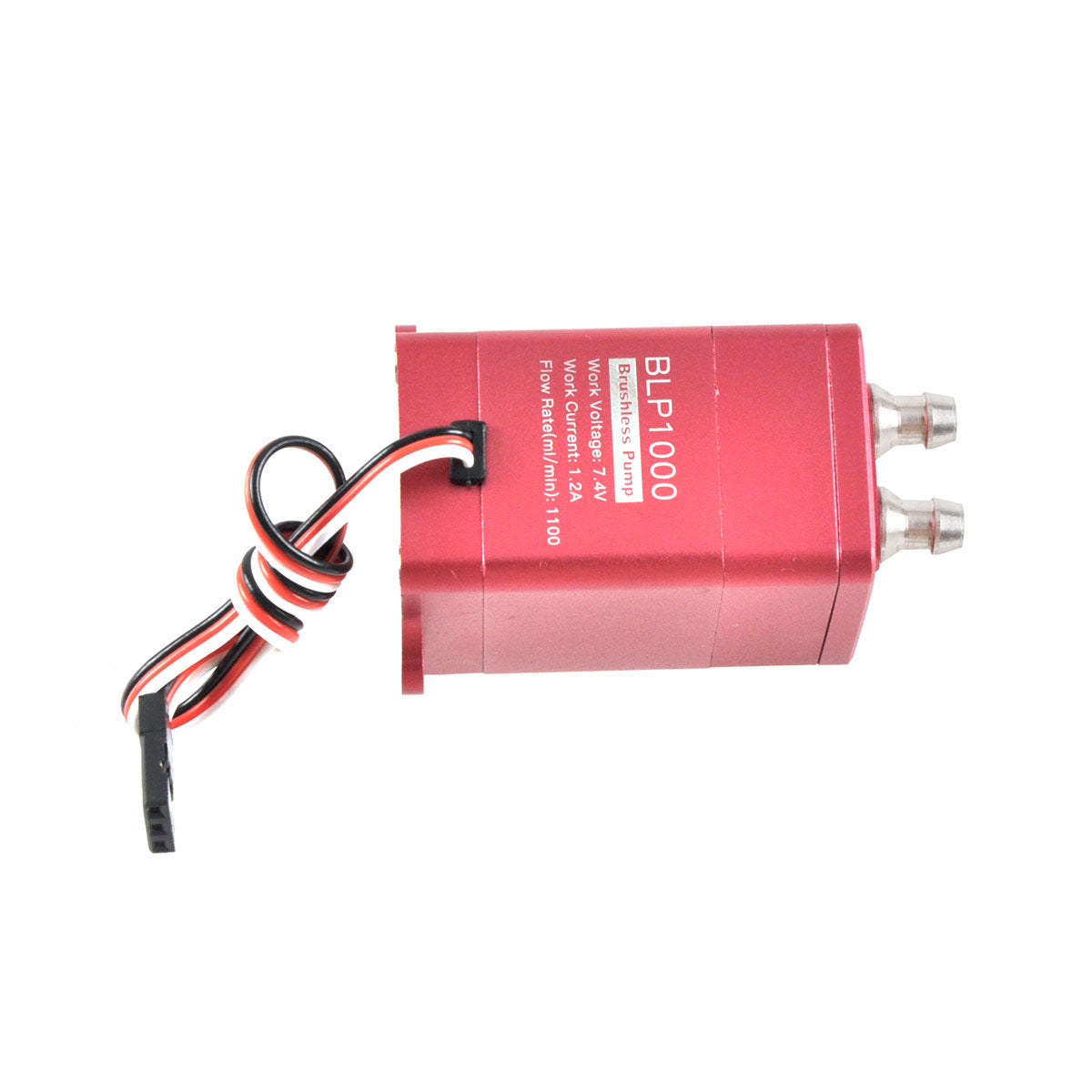 Brushless integrated smoke pump, adjustable flow fuel pump for turbojet gasoline engine