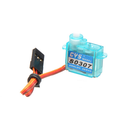 CYS-S0307 3.7g Plastic Gear Servo 19.8x8.4x21.3mm For RC Plane Boat Car
