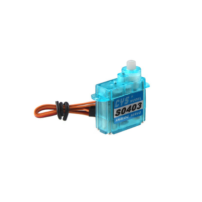 CYS-S0403 4.3g 19.8X8.4X23.3mm Plastic Gear Micro Servo For RC Plane Boat Car