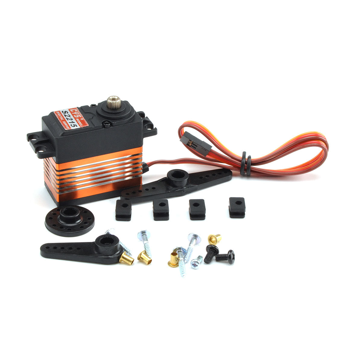 CYS-S2215 Digital Titanium Gear Servo 1:8 1:10 for RC Crawler Car RC aiplane Boat