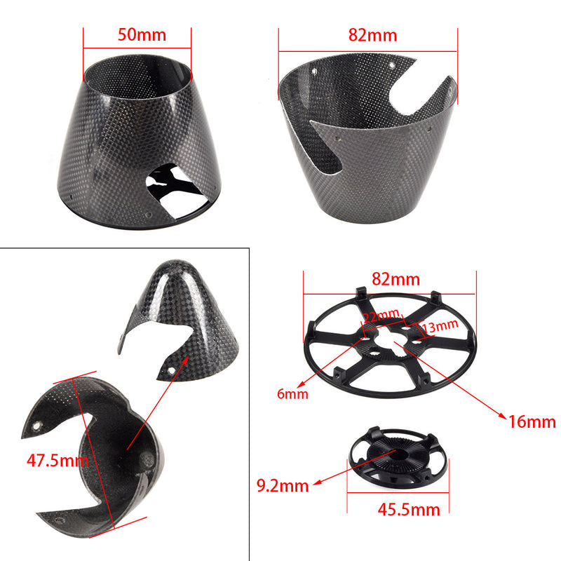 Carbon Fiber Spinner Prop Cone for F3A RC Airplane Model