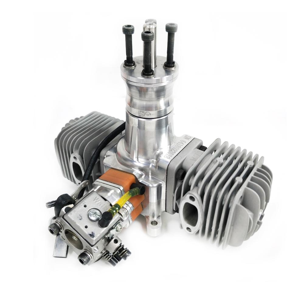 64 Cc Engine DLA64 64CC Twin Cylinder Model Engine For RC Fix Wing Airplane