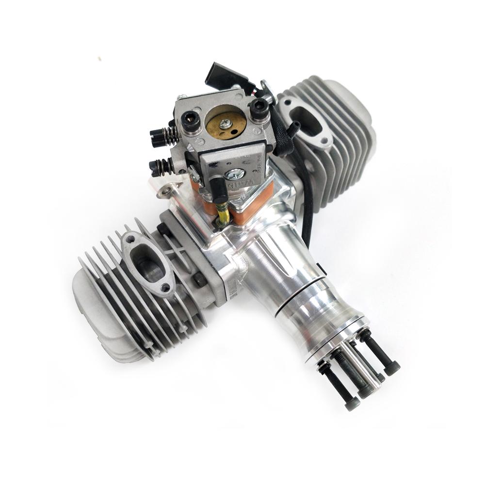 64 Cc Engine DLA64 64CC Twin Cylinder Model Engine For RC Fix Wing Airplane