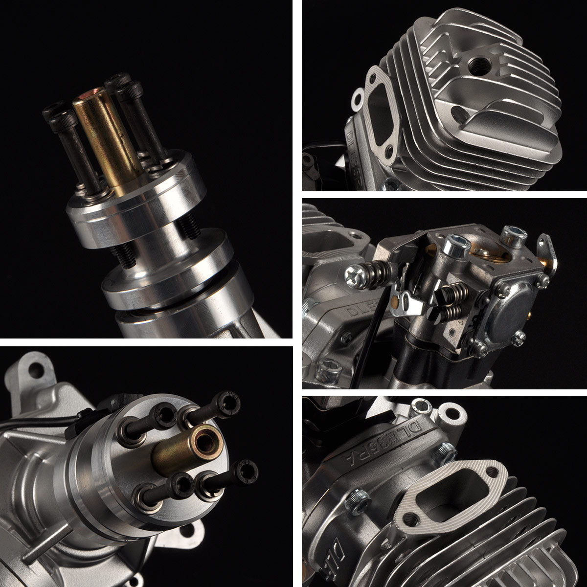 DLE 35RA 35CC Rear Exhaust Single Cylinder Two Stroke Gas Engine For RC Airplane