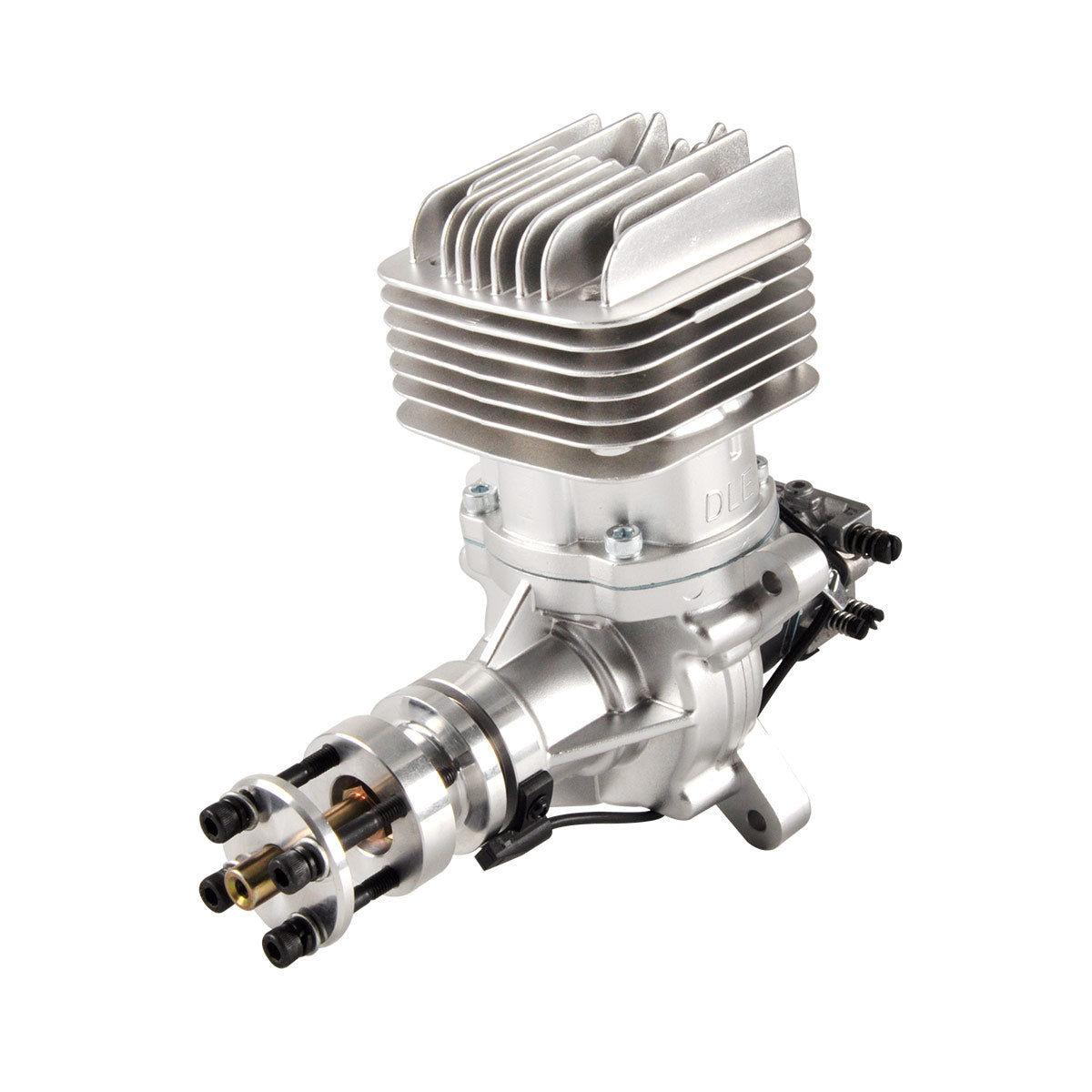 DLE55RA 55CC Two Stroke Rear Exhaust Gas Engine w/ Muffler&Ignition for RC Plane