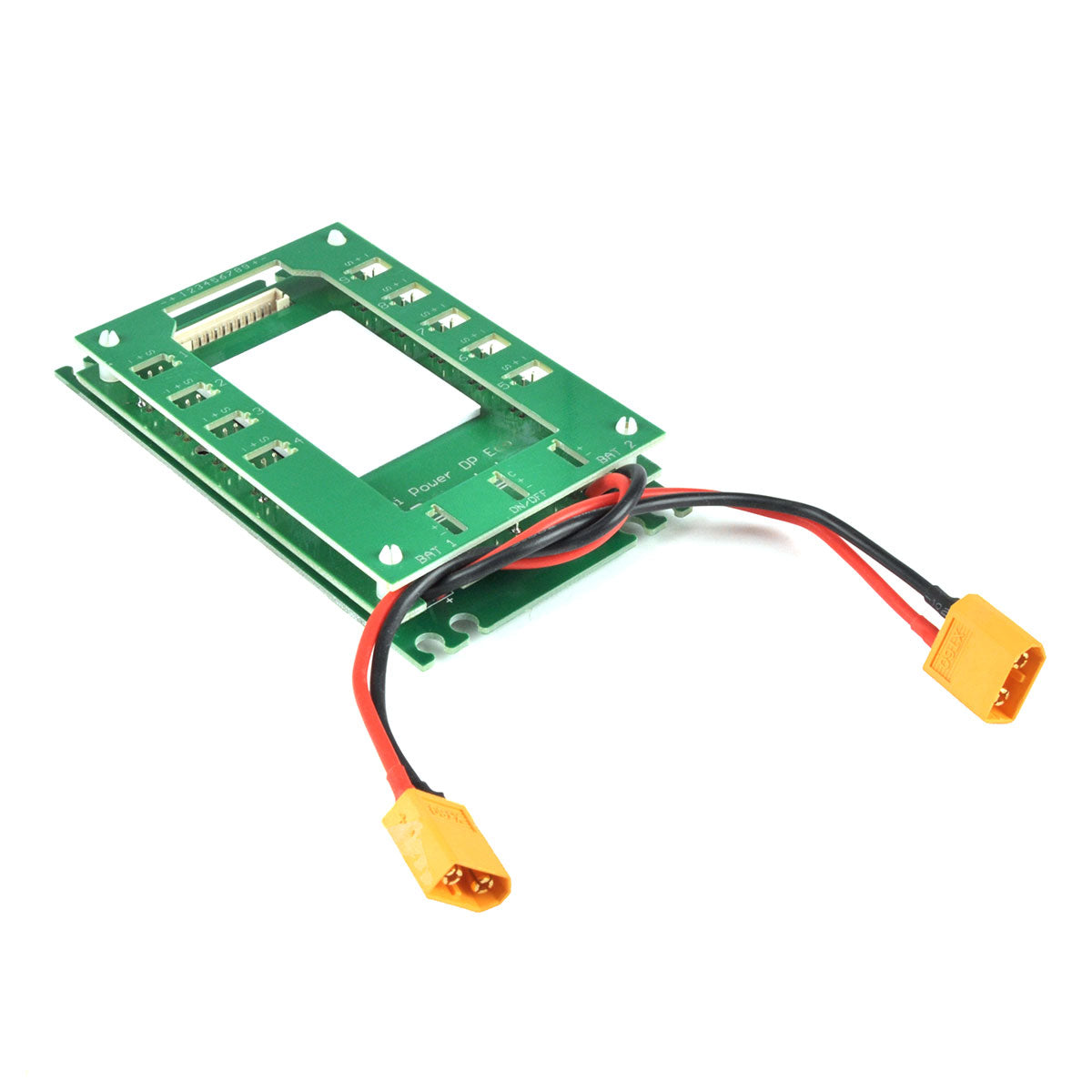 1pcs 4.8-12.6V Mini Power DP Eco 0-30A Servo Section Board with Dual Power Input Wire E2101