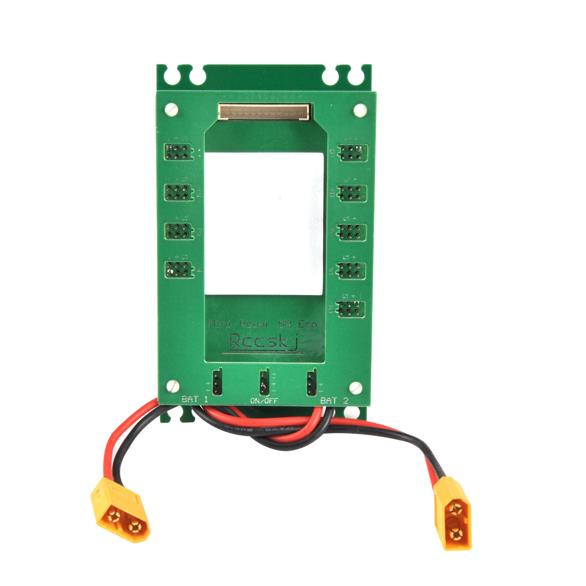 1pcs 4.8-12.6V Mini Power DP Eco 0-30A Servo Section Board with Dual Power Input Wire E2101