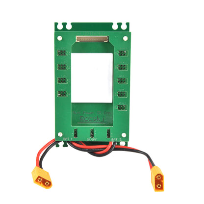 1pcs 4.8-12.6V Mini Power DP Eco 0-30A Servo Section Board with Dual Power Input Wire E2101