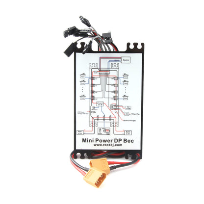 Mini Power DP BEC Servo Section Board 8 channels input 16 channels output