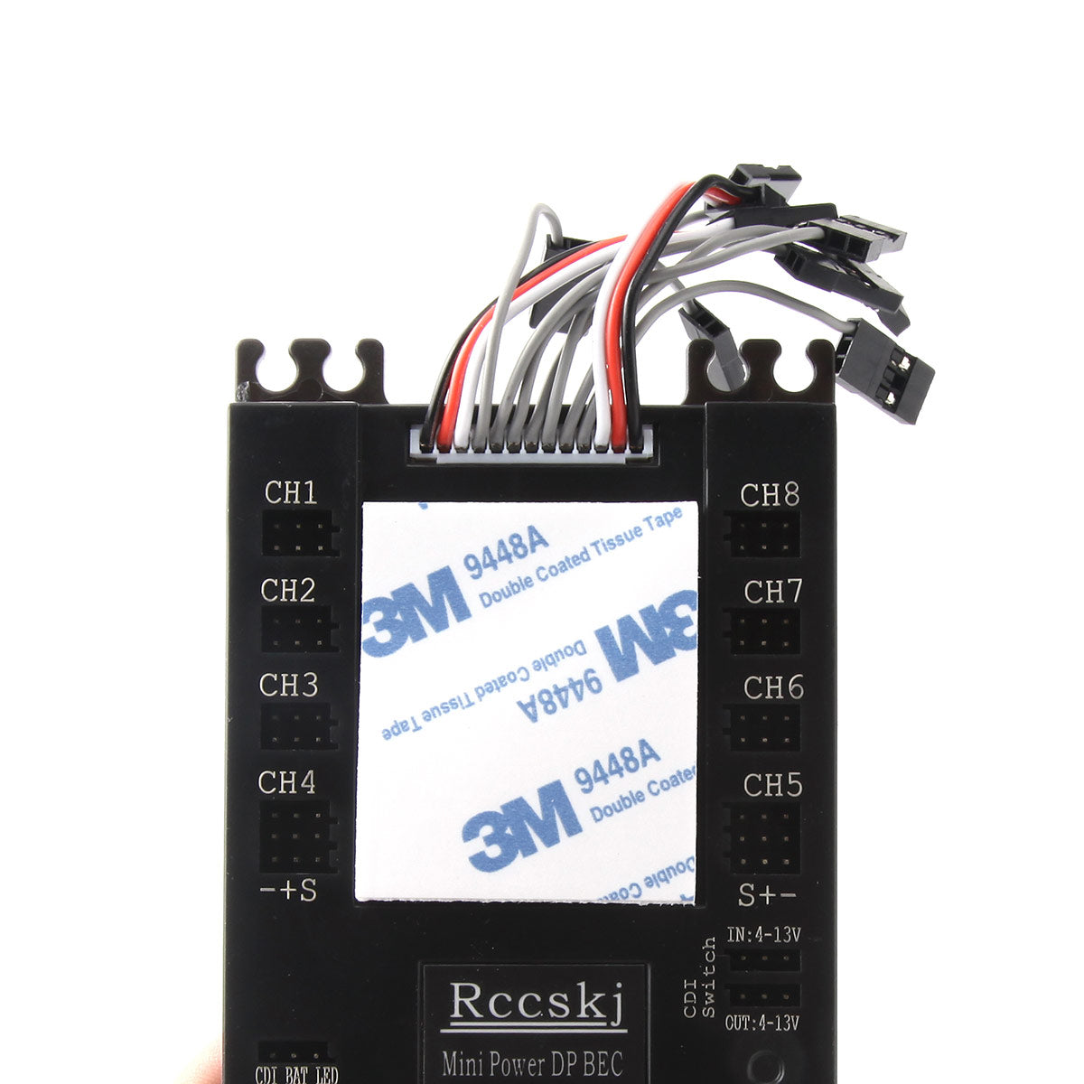 Mini Power DP BEC Servo Section Board 8 channels input 16 channels output