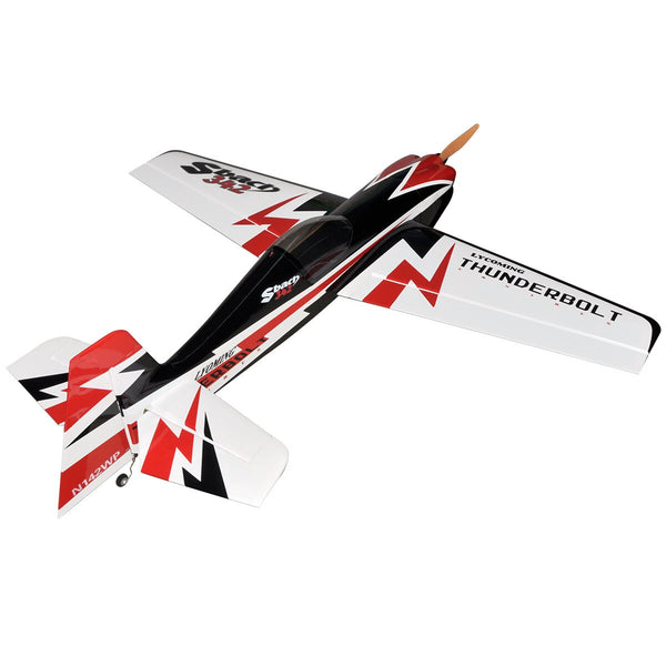 FLIGHT Model Frame Plane 55inch RC Fix Wooden Wing 3D Airplane Fuselage Sbach342
