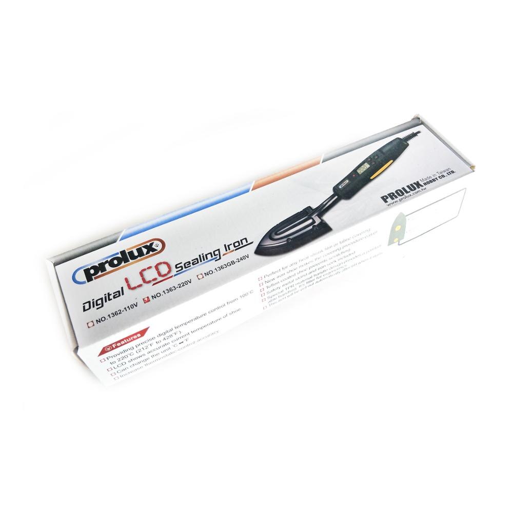 Prolux Electric Digital LCD Sealing Iron 220V EU Standard Electronic Temperature Control For Covering Film