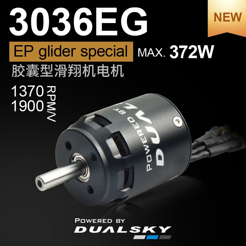 DUALSKY New Outrunner W/ housing Motors XM3036EG 1370KV 1900KV XM3040EG 860KV 1350KV 1850KV For EP Gliders