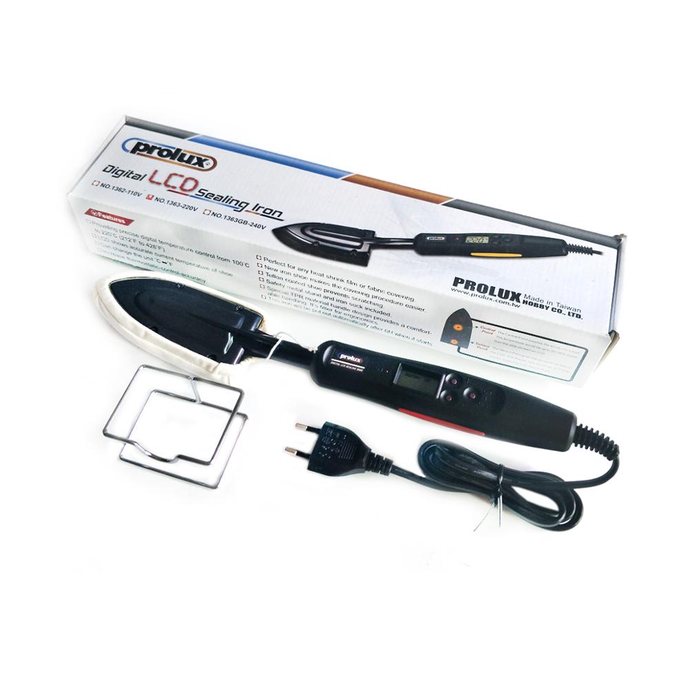 Prolux Electric Digital LCD Sealing Iron 220V EU Standard Electronic Temperature Control For Covering Film