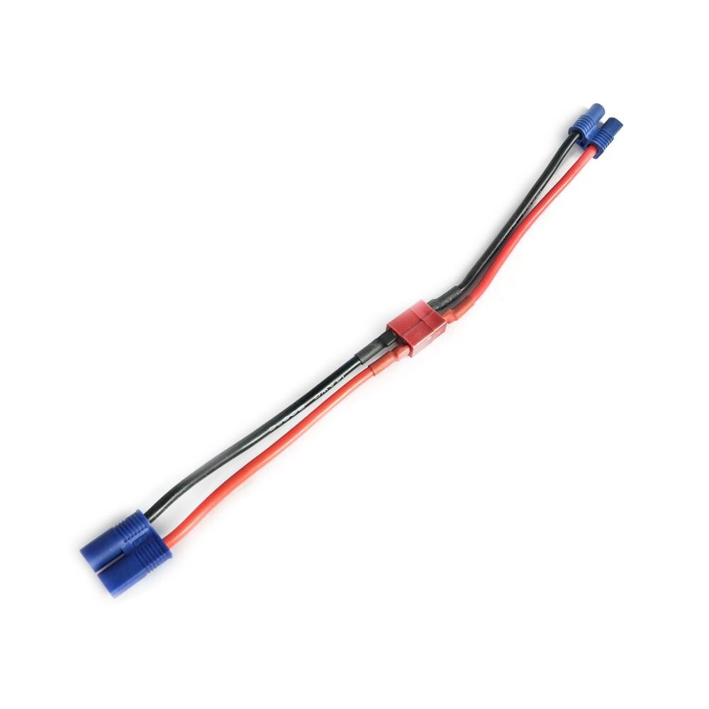 Female Deans To Male EC3 To T Deans Plug  Connector Adapter  14AWG   3CM  w/cable for RC Airplane