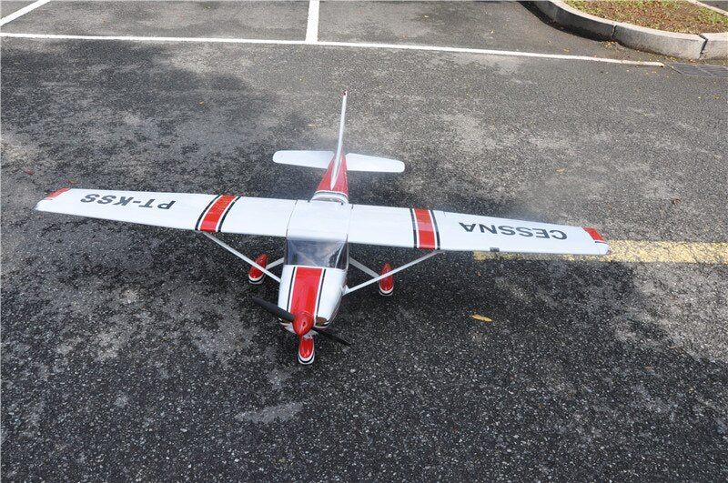 RC airplane Cessna 182 Red Balsa wood plane Aircraft ARF ARF
