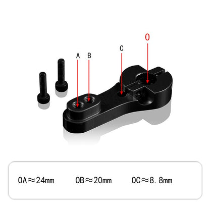 Power HD 25T D Type Metal Servo Arm for RC Model Servos