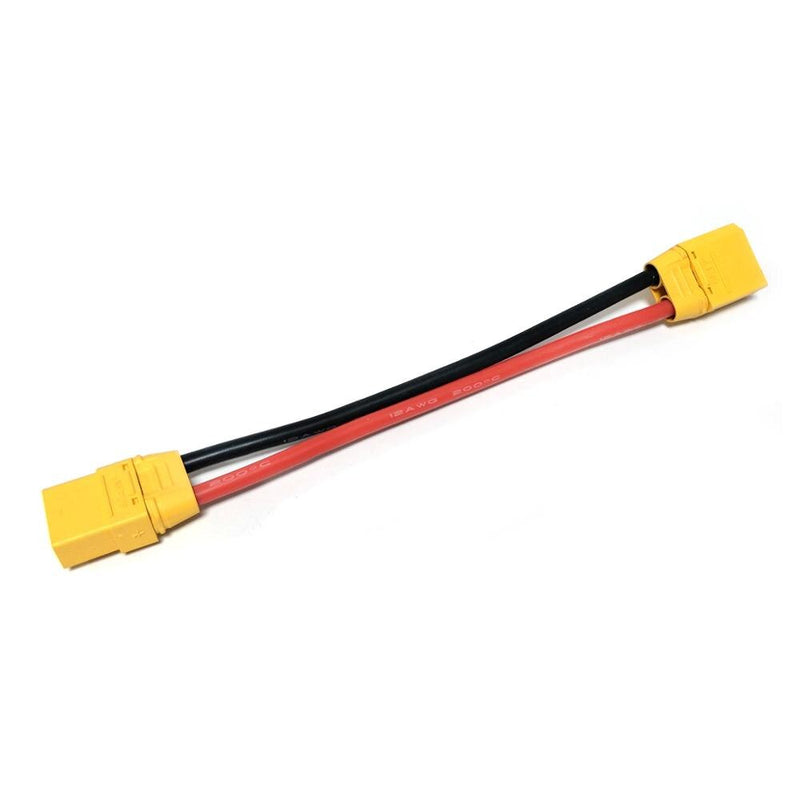 High Quality XT90 12AWG Male Female Extension Cable Battery Connector Soft Silicon Wire 150mm 300mm 450mm For RC Model