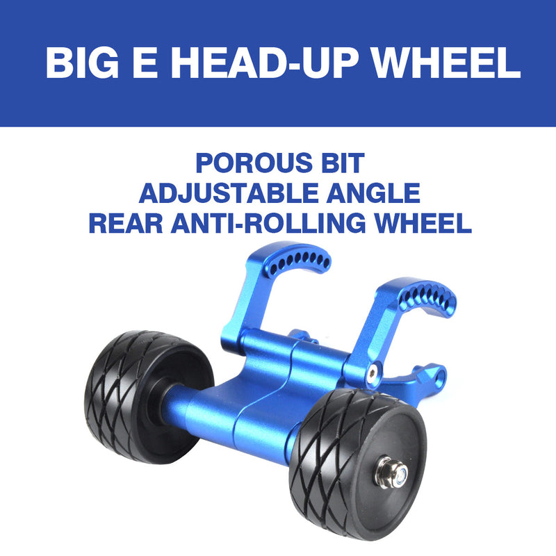 1Pc Anti Rollover Wheel TRAXXAS E-REVO 2.0 86086-4/56087-1 Multi Hole Position Adjustable Angle Rear Anti Rollover Wheel For RC