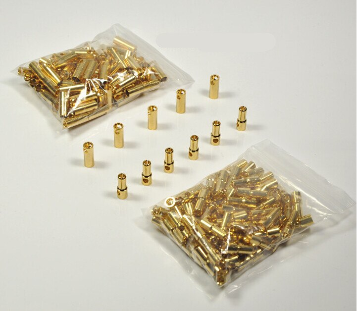 5 Pairs Of 5.5mm Gold Bullet Connector for RC Battery Motor ESC