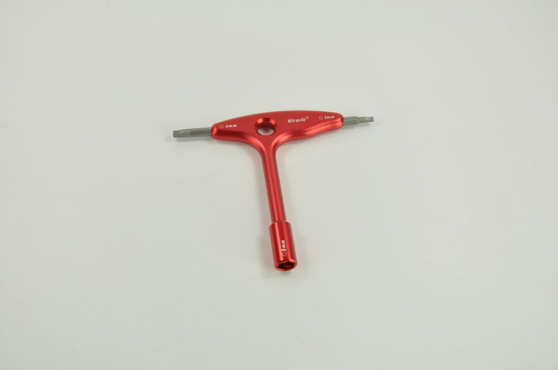 Wrench For glow CM8/ 3mm/ 4mm Spark Plug Red for Glow Engine RC Accessory