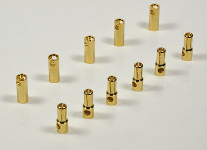 5 Pairs Of 5.5mm Gold Bullet Connector for RC Battery Motor ESC