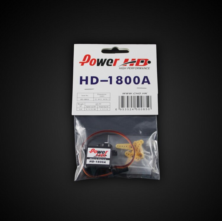 Power HD-1800A 1.3kg Micro Servo