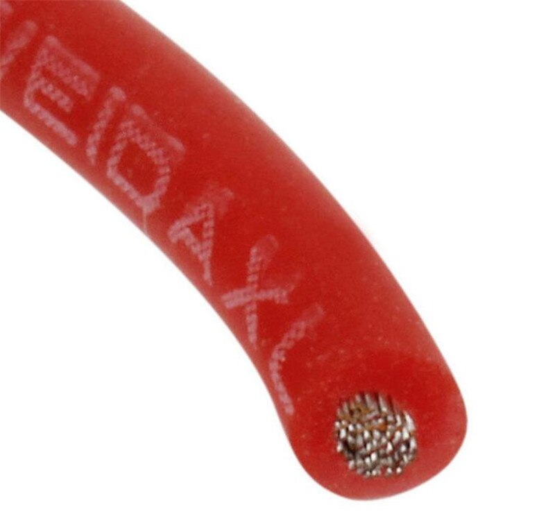 26AWG Silicone Wire Flexible Gauge Stranded Copper Cables 1 meter For RC Model Black Red Color